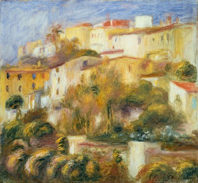 House at Cagnes by Pierre Auguste Renoir
